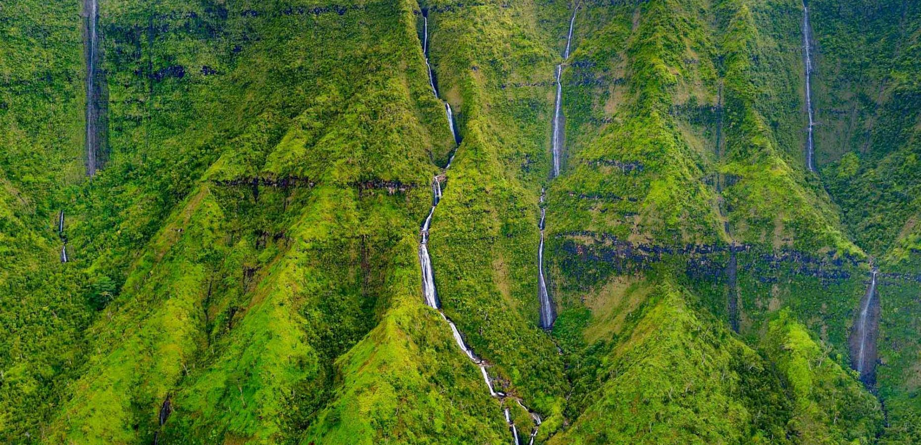 Waialeale Waterfalls